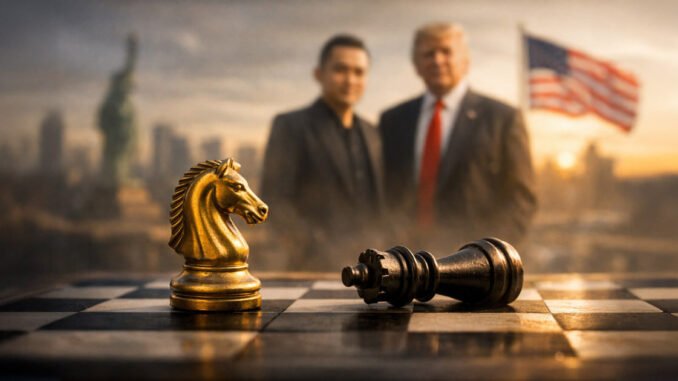 SEC pressure on crypto giants fades as Trump-linked project draws $75M from Justin Sun