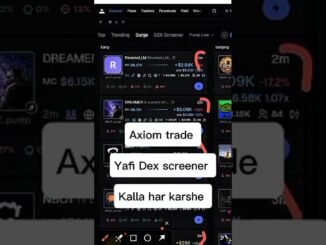 Secret behind axiom trade | Axiom trade Yafi Dex screener Kalla Bidiyon