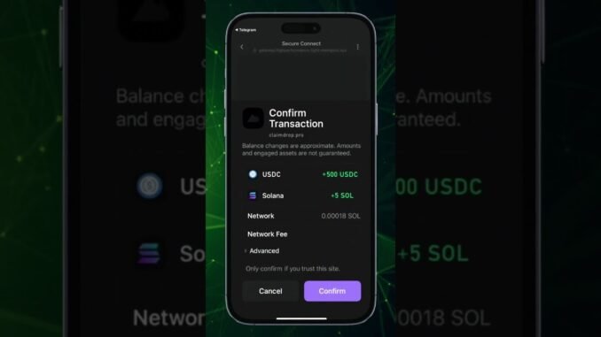 Solana Free Claim Tutorial – Beginners #shorts #solana #crypto #cryptocurrency