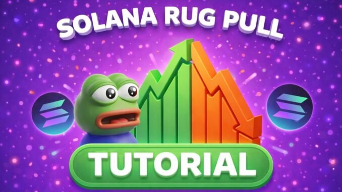 Solana Rug Pull Method: Create Memecoins Instantly (Live Rug Pull Results)