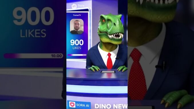 Sora AI News - TrantasTV reaches 900 likes on Sora AI #sora #ai #news