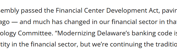 Stablecoins Face Tighter Rules As Delaware Unveils New Bill