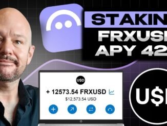 Stake FRXUSD Coin 🚀 42% APY Explained (Step-by-Step)