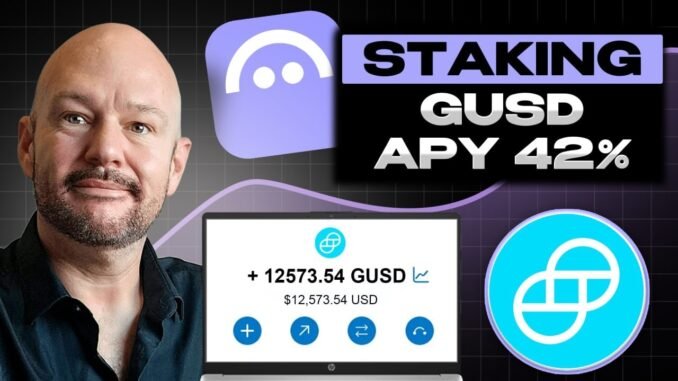 Stake GUSD Coin on AAVE for Massive Rewards 🚀 42% APY Guide