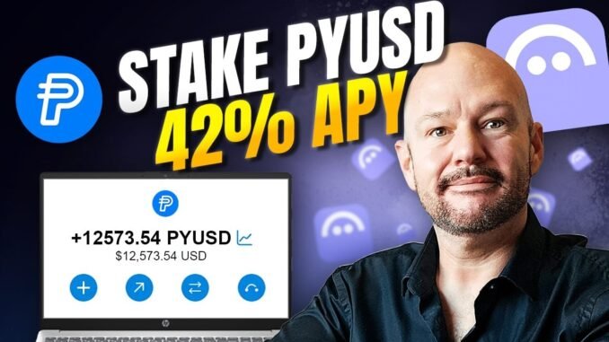Stake PayPal USD Coin 🚀 42% APY Explained (Step-by-Step)