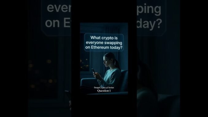 Swap Smarter not Harder. #crypto #ai