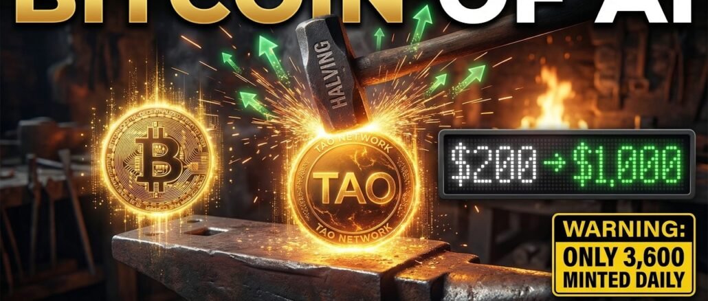 TAO Breaks $250! The Bittensor Halving Supply Shock Explained (AI Crypto Prediction)