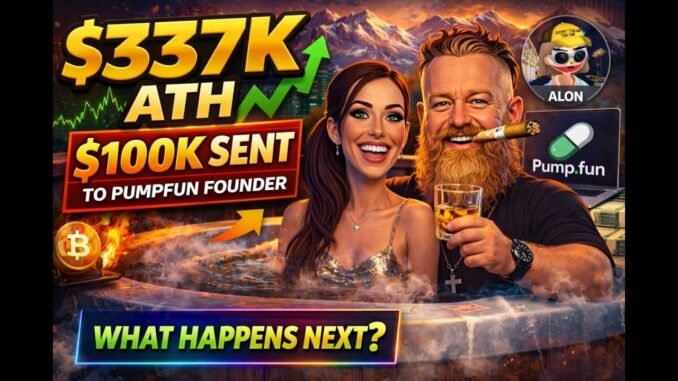 TLLT Hits $337K Market Cap | $100K Sent to PumpFun Founder | What Happens Next?