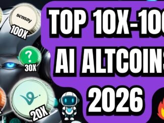 🚀 TOP 10X-100X AI CRYPTO ALTCOINS TO SKYROCKET IN 2026!