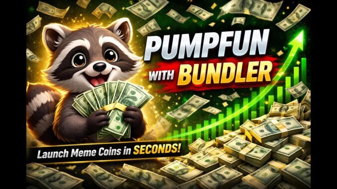 The $10K/Day Memecoin Strategy — Pump.fun Bundler Method