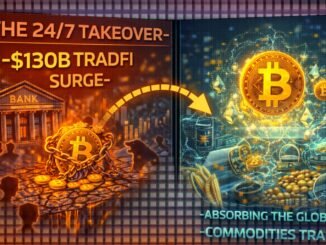The 24/7 Takeover: How Crypto’s $130B TradFi Surge Is Absorbing The Global Commodities Trade