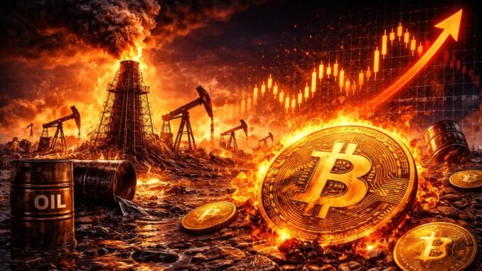 The Last Time Oil Did This, Bitcoin Did Not Exist The Last Time Oil Did This, Bitcoin Did Not Exist – BTC Faces Its First Real Stress Test