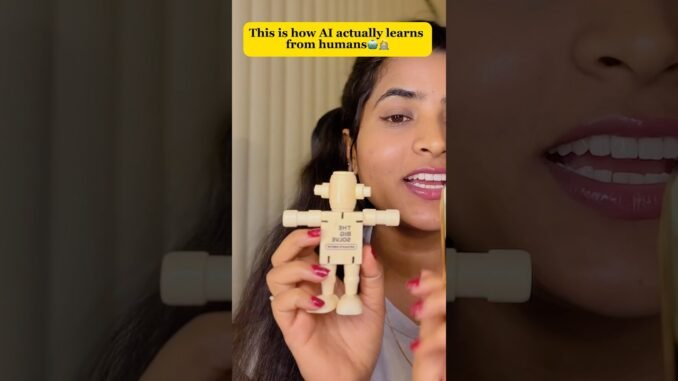 This is how AI learns from us🤖 #usa #ai #jobmarket #telugu #chatgpt #rl  #reinforcementlearning #uk