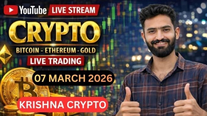 Today Live Crypto & Forex Trading | Btc Live Trading | gold Live Trading 07 march 2026 | #BTC #Gold