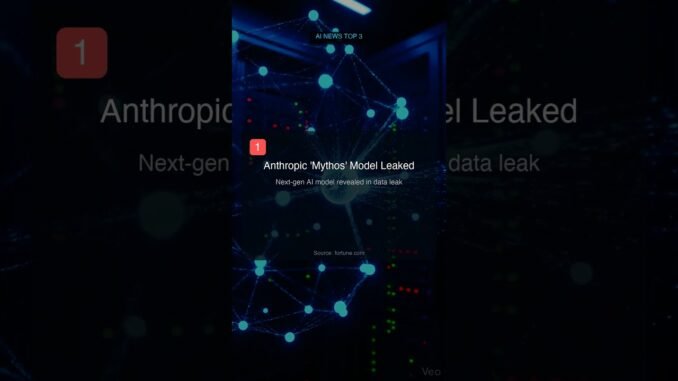 Today's AI News Top 3 — 3/30 #AI #AINews #Shorts