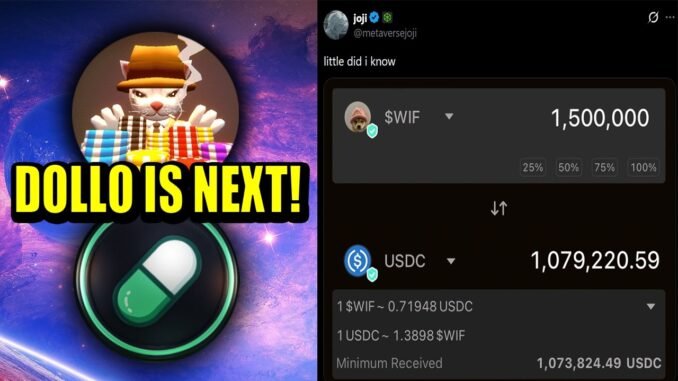 Trader Turned $300 Into $1,000,000 On Wif Meme Coin, Dollo Pump Fun Is Next! EP #5