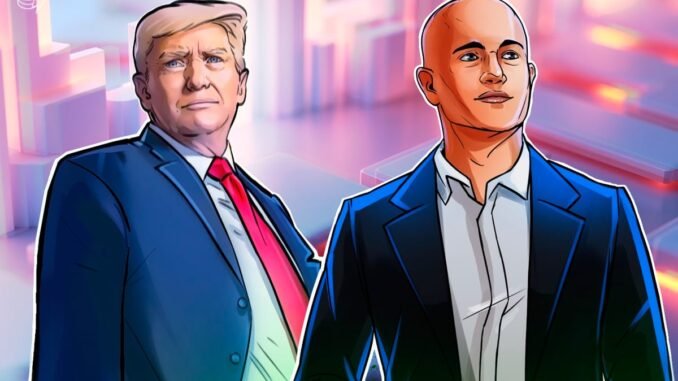 Trump Met Coinbase CEO before Slamming Banks over Crypto Bill: Trump Met Coinbase CEO before Slamming Banks over Crypto Bill: Report