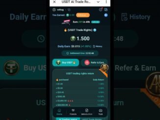 USDT AI Trade Robot | Earn Daily USDT Income with AI Trading Bot.#crypto #trading #freecrypto