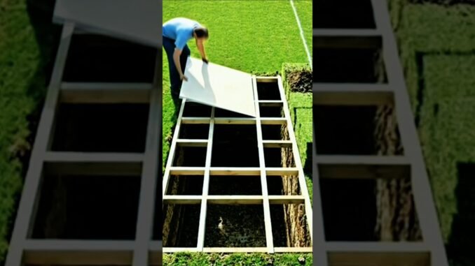 Underground Bunker Build Timelapse | AI Generated Construction Sequence (Whisk Labs + Grok AI)