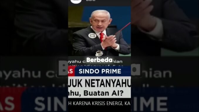Video Netanyahu Asli atau AI? Cek Kejanggalannya! #indonesia #news #mancanegara #beritaterkini