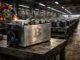 Bitcoin mining rigs assembled in a US factory, reflecting Washington’s push for domestic hardware to power American hash rate
