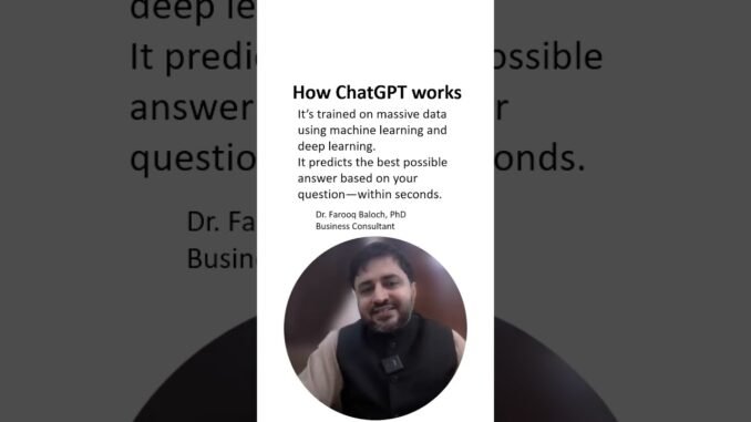 What is ChatGPT? How it Works & Why it Matters in 2026 | AI Explained in seconds