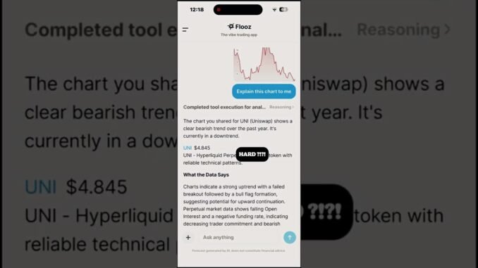When your trading app is too smart #ai #aitrading #crypto