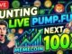 Witnessing live 100x memecoin on pump.fun