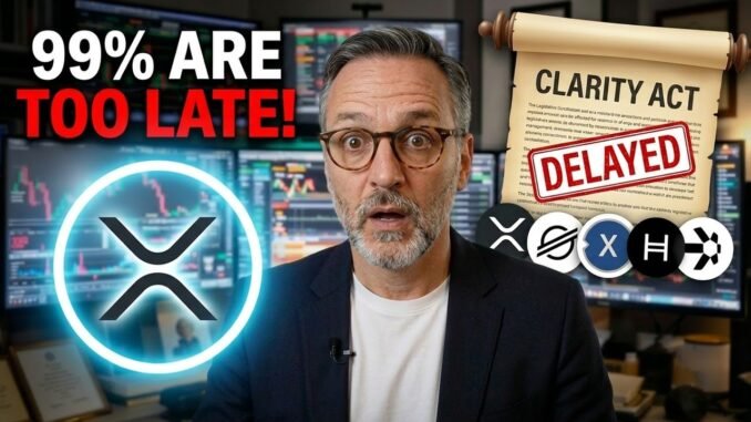 XRP NEWS TODAY : 99% OF PEOPLE WILL BE TOO LATE!   XRP XLM XDC HBAR & QNT 1080p caption
