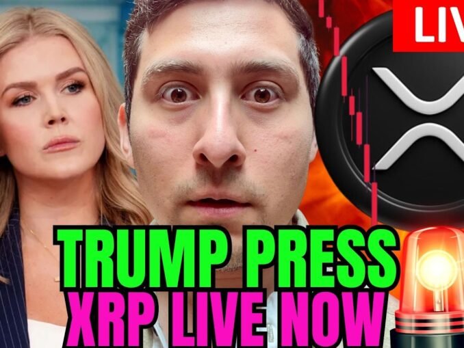 XRP WATCH! TRUMP PRESS NEWS LIVE NOW🔴