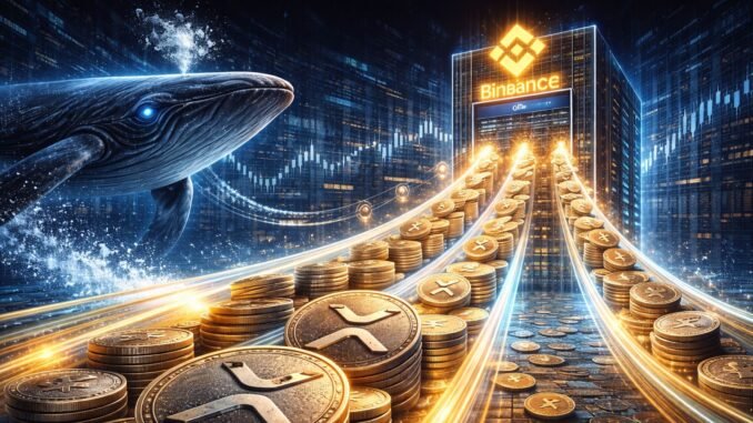 XRP Whales Flood Binance: 450M Tokens Hit the Exchange in a 10-Day Liquidity Surge