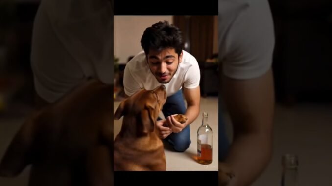 ek ladka daru pikar #grok #ai #toon