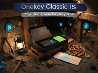 how to setup a crypto wallet - onekey Classic 1S complete setup guide