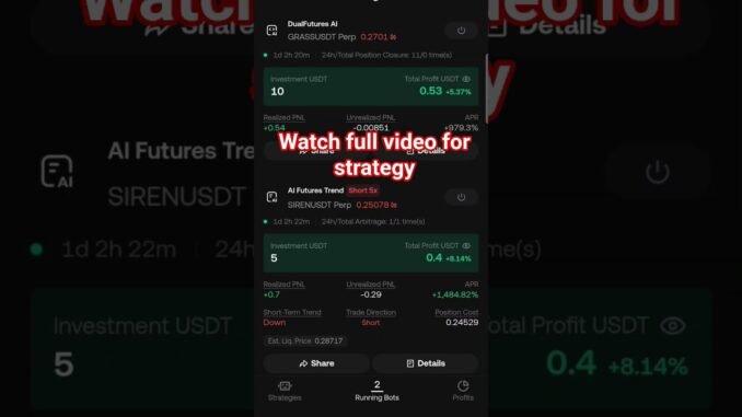 kucoin Trading Bot Strategy #shorts