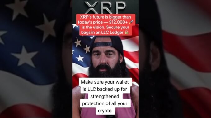 move your XRP, crypto from Web2 exchange to Web3 Wallet and back up with LLC #xrp #xrparmy #btc #eth