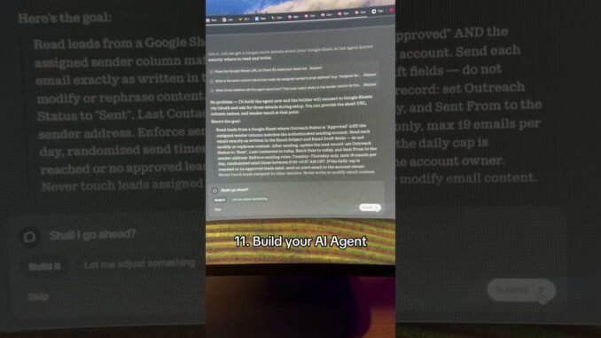 this is the full guide YOU need to setup your first AI Agent, take action!! #aiagent #aiwebsites