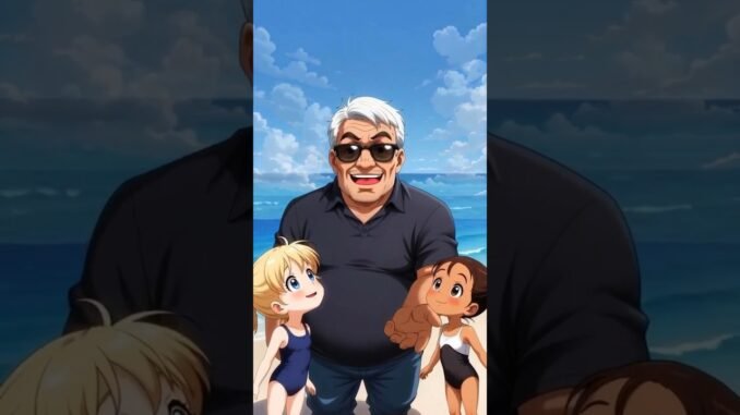 На острове дяди Эпштейна 🏝️🌴 #эпштейн #мультик #остров #юмор #пдф #grok #grokai #ии