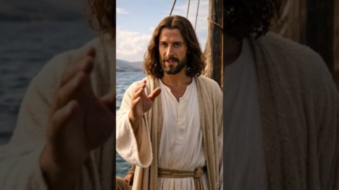 🤔देखे यीशु ने अपने चेले को नाव से कैसे बचाया 🤔 #new #ai #short #viral #video #2026 #new #viralvideo