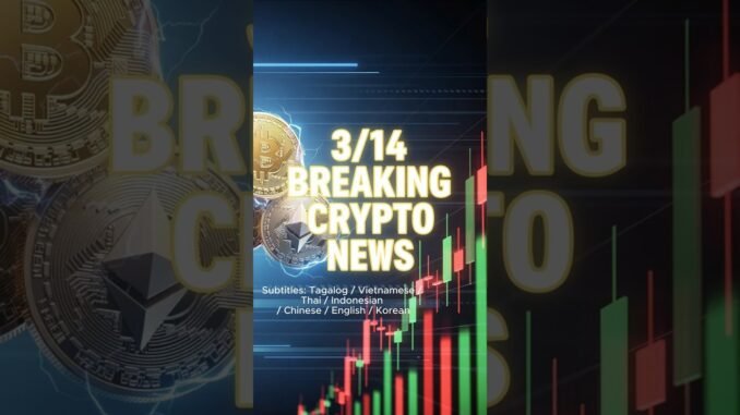 【Multi SUB】3/14 Breaking Crypto News:🚨 BlackRock's HISTORIC Staked ETH ETF! 🚀 #Shorts
