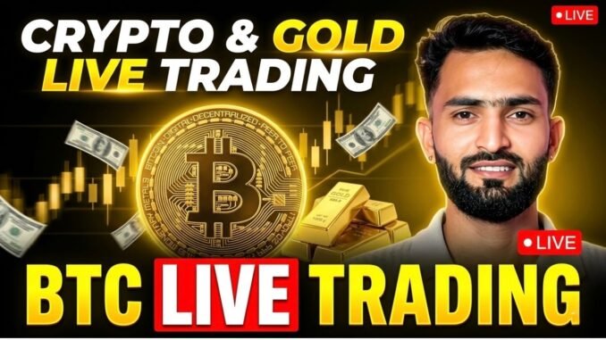 Btc Live Trading & Gold Live Trading | crypto live trading & xauusd Live Trading  #Gold #BTC #CRYPTO