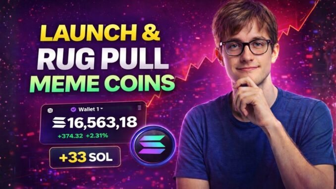 How I RUG PULL a Meme Coin in 5 Minutes (EDUCATIONAL PURPOSES)