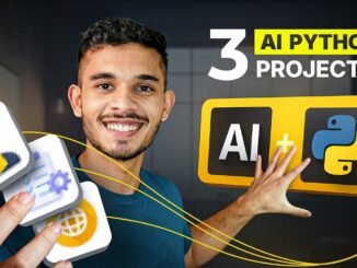 3 Python Projects to Add in Your Resume (Beginner to Advanced + AI) | Sagar Chouksey
