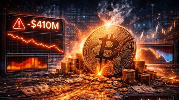 $410 Million In Bitcoin Losses Realized In A Week. Two Key Indicators Say the Stress Is Not Over Yet