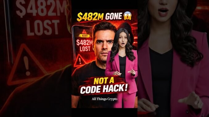 $482M Crypto LOST 😳 Biggest Web3 Threat EXPOSED!