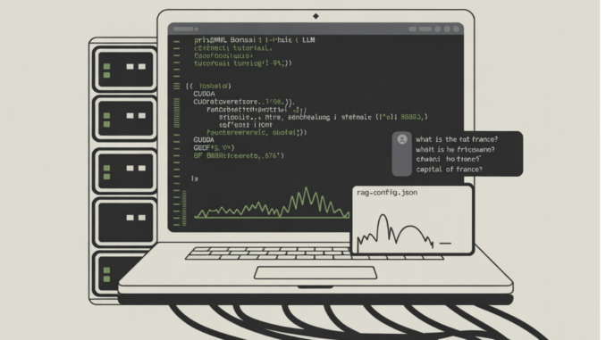 A Coding Tutorial for Running PrismML Bonsai 1-Bit LLM on CUDA with GGUF, Benchmarking, Chat, JSON, and RAG