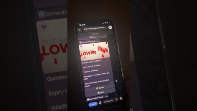 A Secret Strategy with a Trading Bot on Pocket Option #shorts