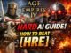 AGE OF EMPIRES IV (aoe4) HARD AI GUIDE HOW TO BEAT [HRE]
