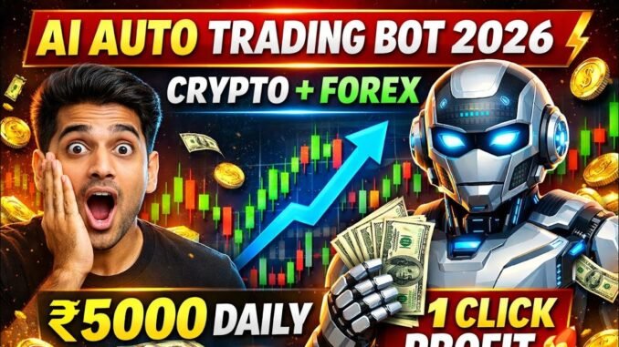 AI Auto Trading Bot 2026 | Crypto + Forex Se Daily Passive Income 💰 (Full Setup Guide)