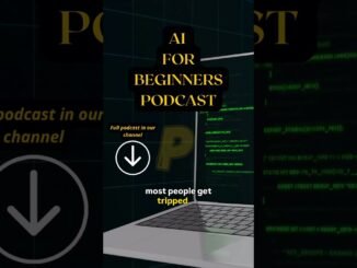AI For Beginners Podcast, No tech. #podcast #ai