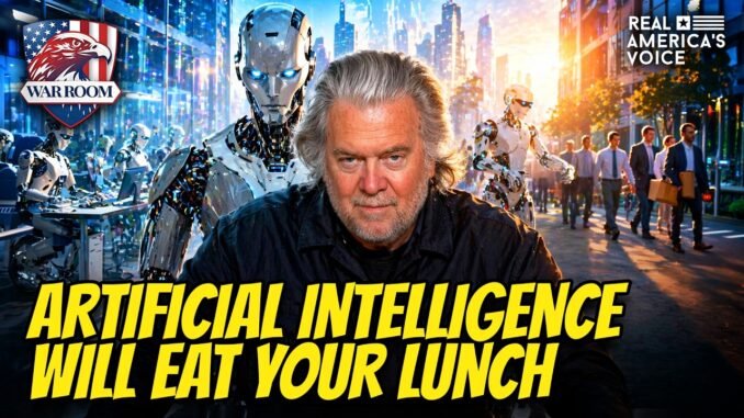 AI IS COMING TO EAT YOUR LUNCH | WAR ROOM WITH STEVE BANNON PM EDITION